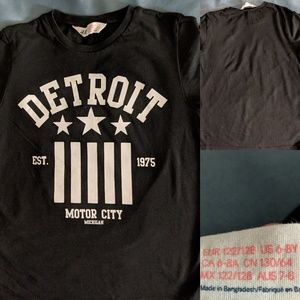 Detroit boys t-shirt